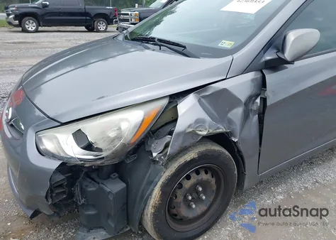 2013 Hyundai Accent Gls/Gs from USA, damaged, VIN KMHCT4AE6DU566065